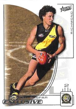 2002 Select AFL Exclusive #47 Darren Gaspar Front